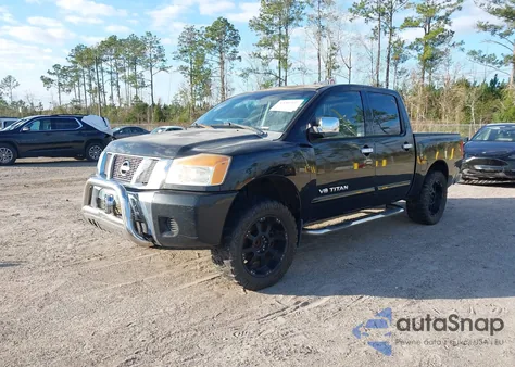 2009 Nissan Titan Se from USA, damaged, VIN 1N6BA07D49N318814